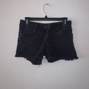 Delias black Hugh wastes Jean shorts